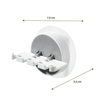 Lade das Bild in den Galerie-Viewer, Creliv Zahnbürstenhalter 2x Tragbares Zahnbürstenhalter Selbstklebend für Badezimmer, (2-St)
