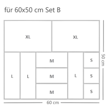 Lade das Bild in den Galerie-Viewer, Creliv Schubladeneinsatz Besteckkasten, Aufbewahrungsboxen für Küche, Schubladen Ordnungssystem
