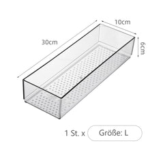 Lade das Bild in den Galerie-Viewer, Creliv Schubladeneinsatz Besteckkasten, Aufbewahrungsboxen für Küche, Schubladen Ordnungssystem
